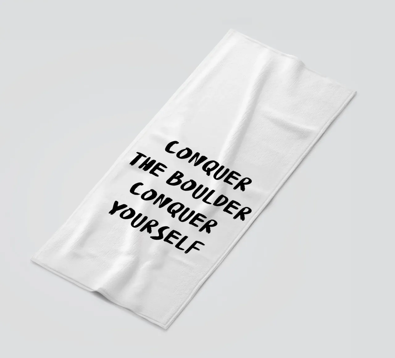 Conquer The Boulder - Boulder Spruch telo mare da boulderquotes