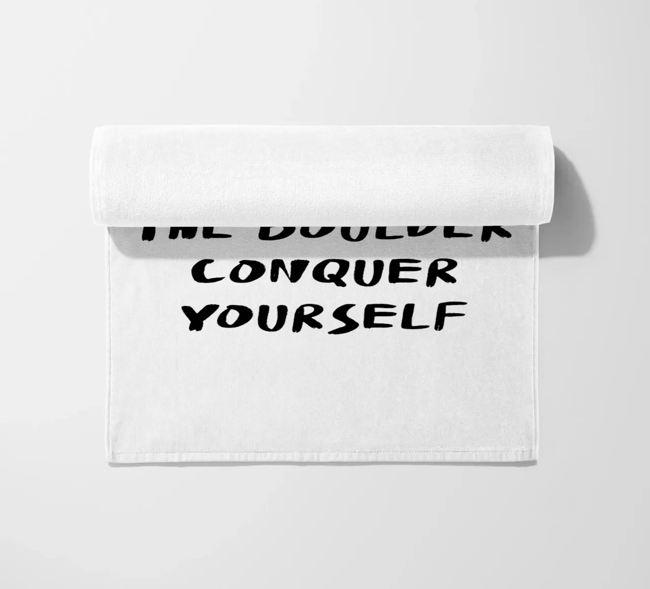 Conquer The Boulder - Boulder Spruch telo mare da boulderquotes