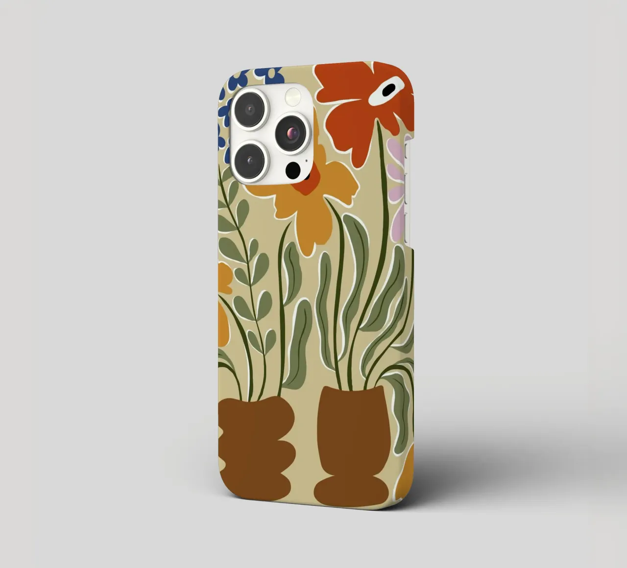 Colore classico in fiore cover iphone da Miho Art Studio