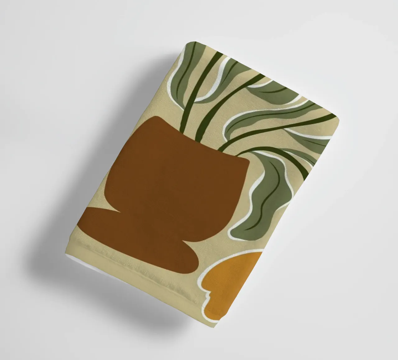 Colore classico in fiore asciugamano da bagno da Miho Art Studio