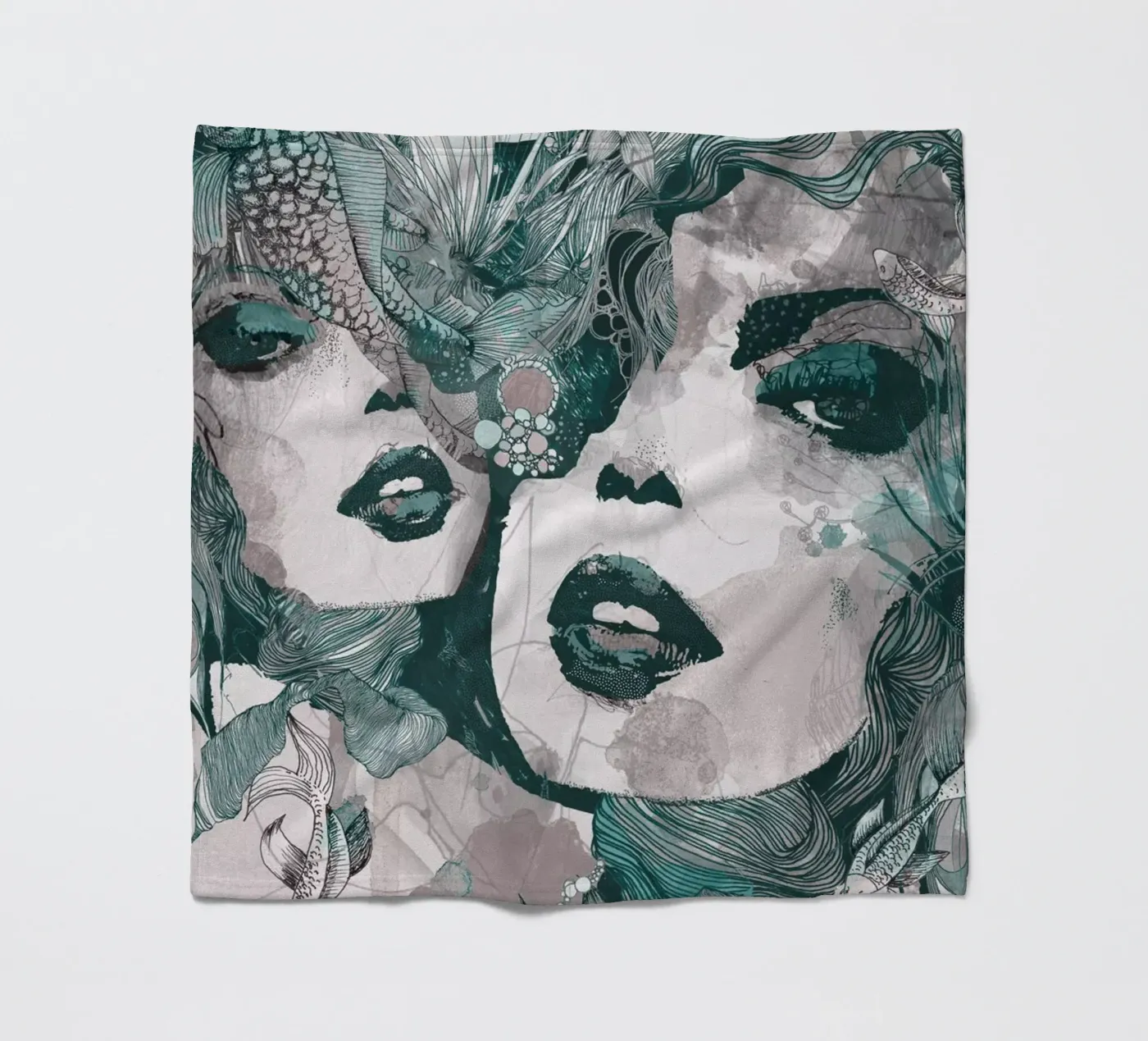 roller fleecedeken van Giulio Iurissevich