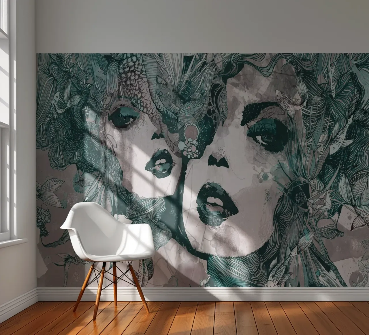 roller fotobehang van Giulio Iurissevich