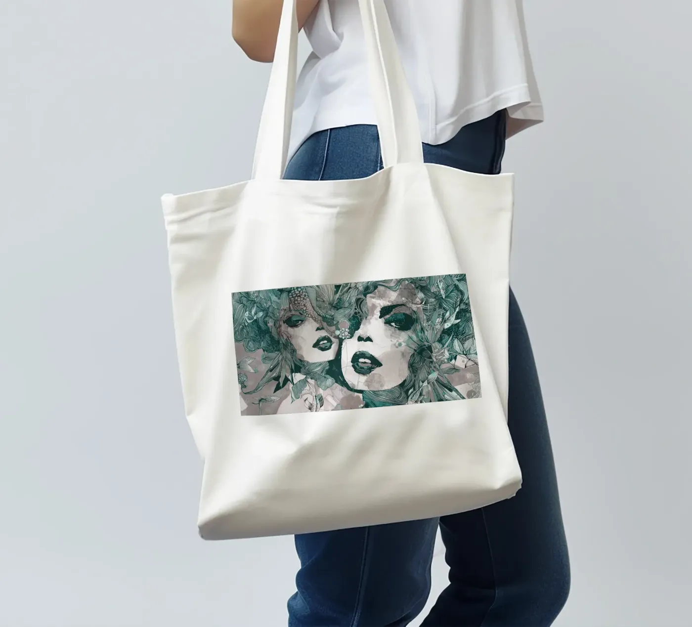 roller tote bag by Giulio Iurissevich