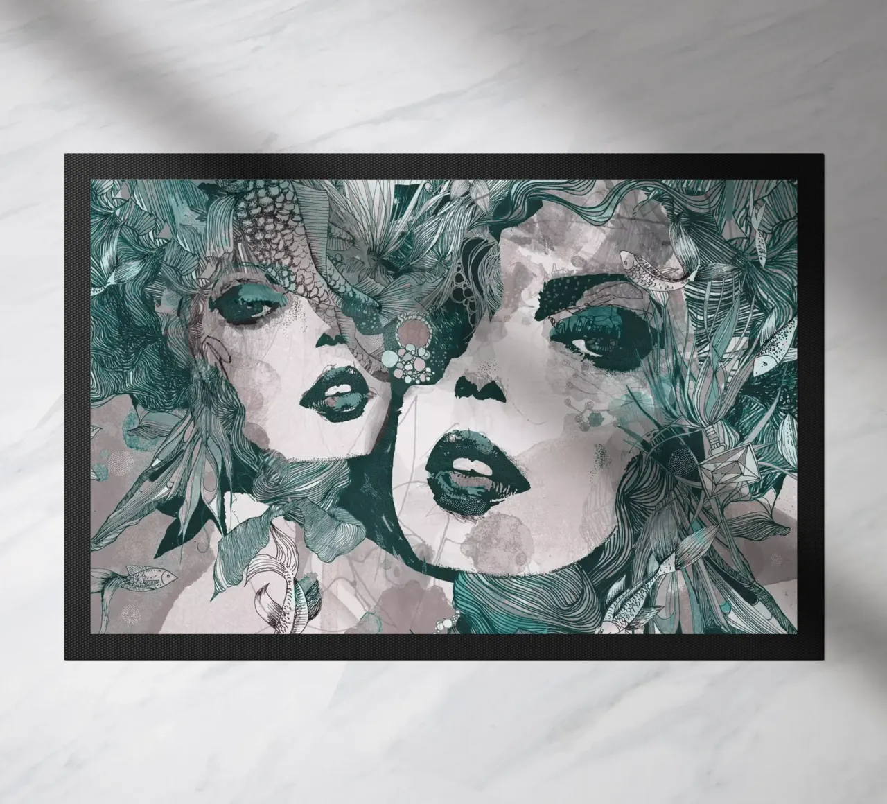 roller deurmat van Giulio Iurissevich