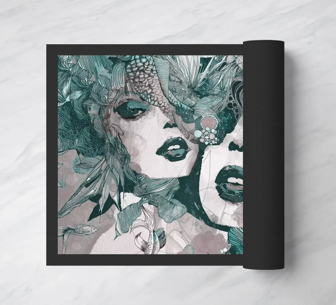 roller deurmat van Giulio Iurissevich