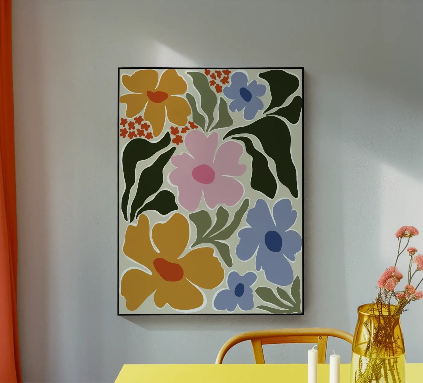 Nostalgic Flora plexiglass da Miho Art Studio