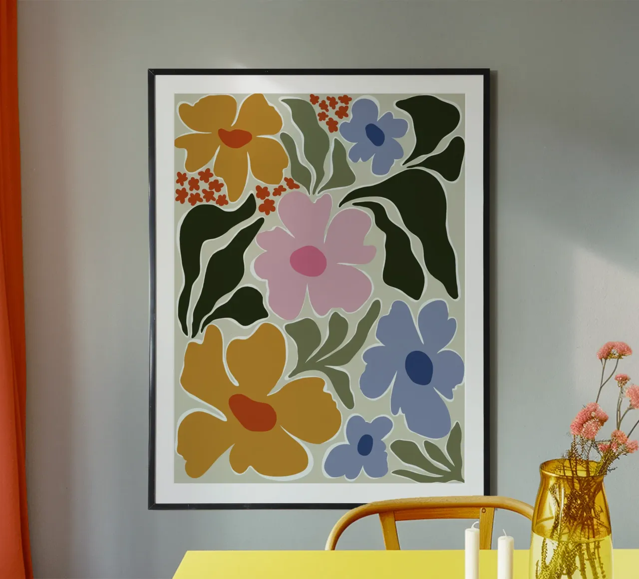 Flora nostalgica poster da Miho Art Studio