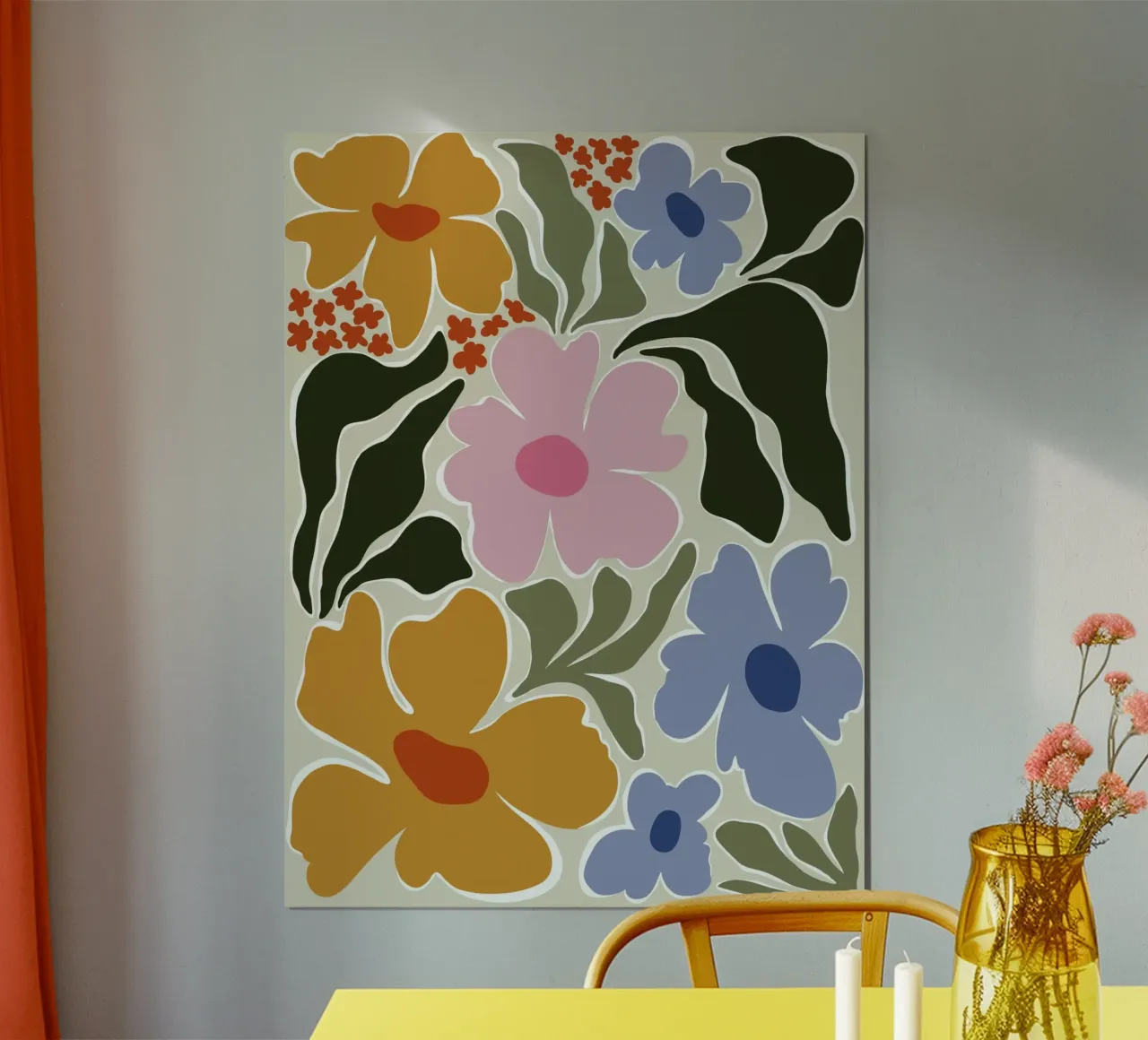 Flora nostalgica poster da Miho Art Studio