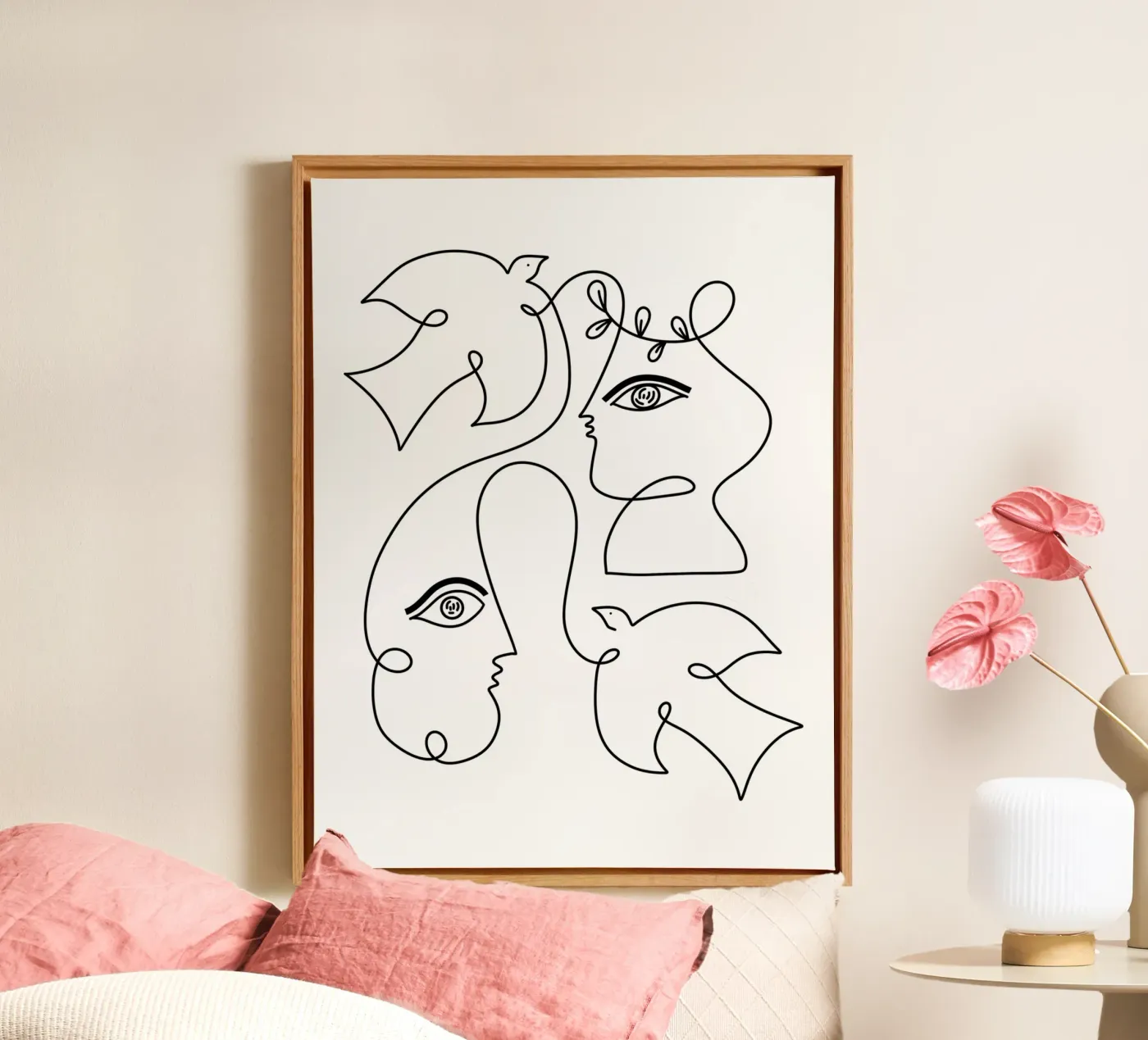 Let's Fly toile de Shatha Al Dafai