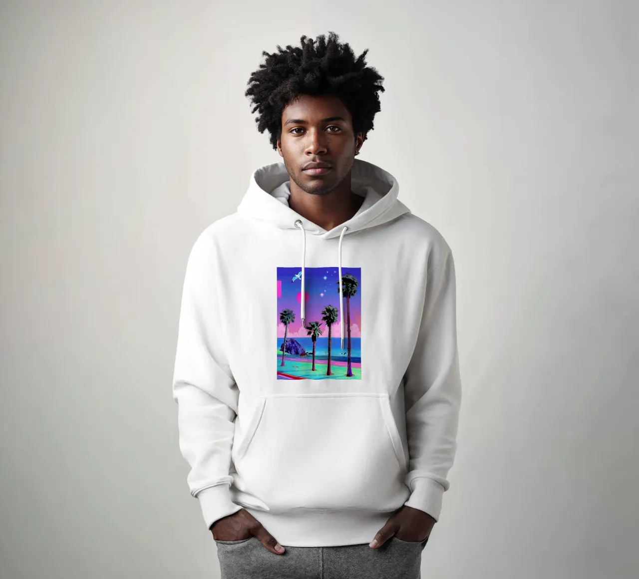 Millennio giapponese Hiroshi Nagai felpa con cappuccio da MarshArt