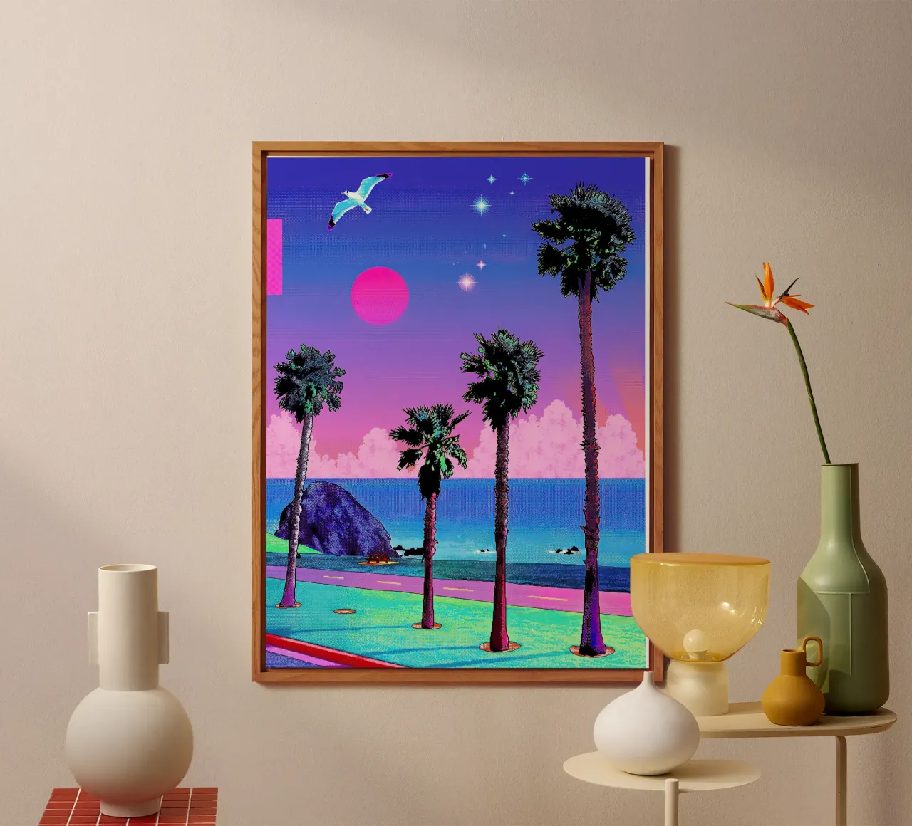 Millennio giapponese Hiroshi Nagai alluminio dibond da MarshArt