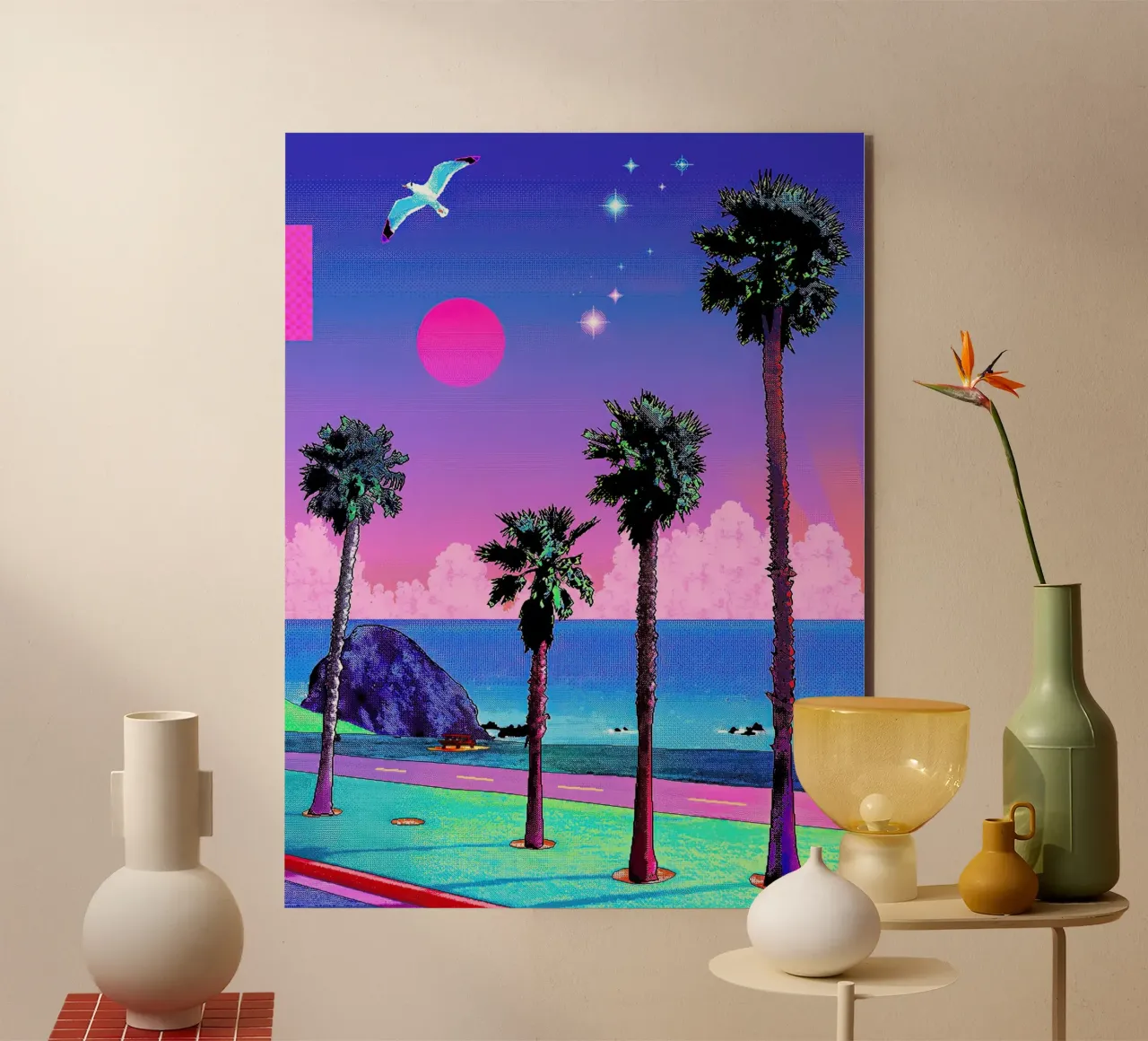 Millennio giapponese Hiroshi Nagai alluminio dibond da MarshArt
