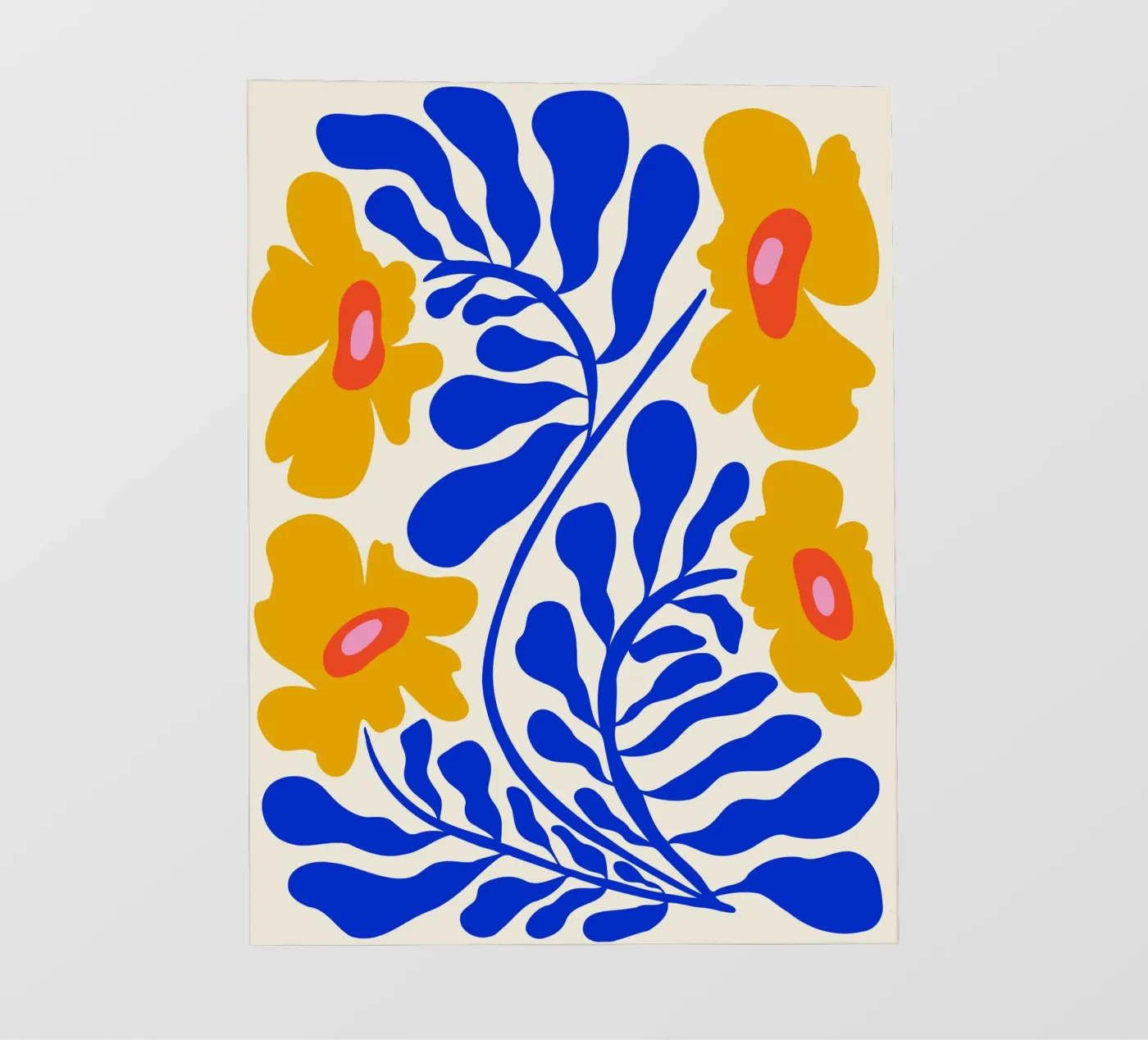 Saffier Zonneschijntuin fotobehang van Miho Art Studio