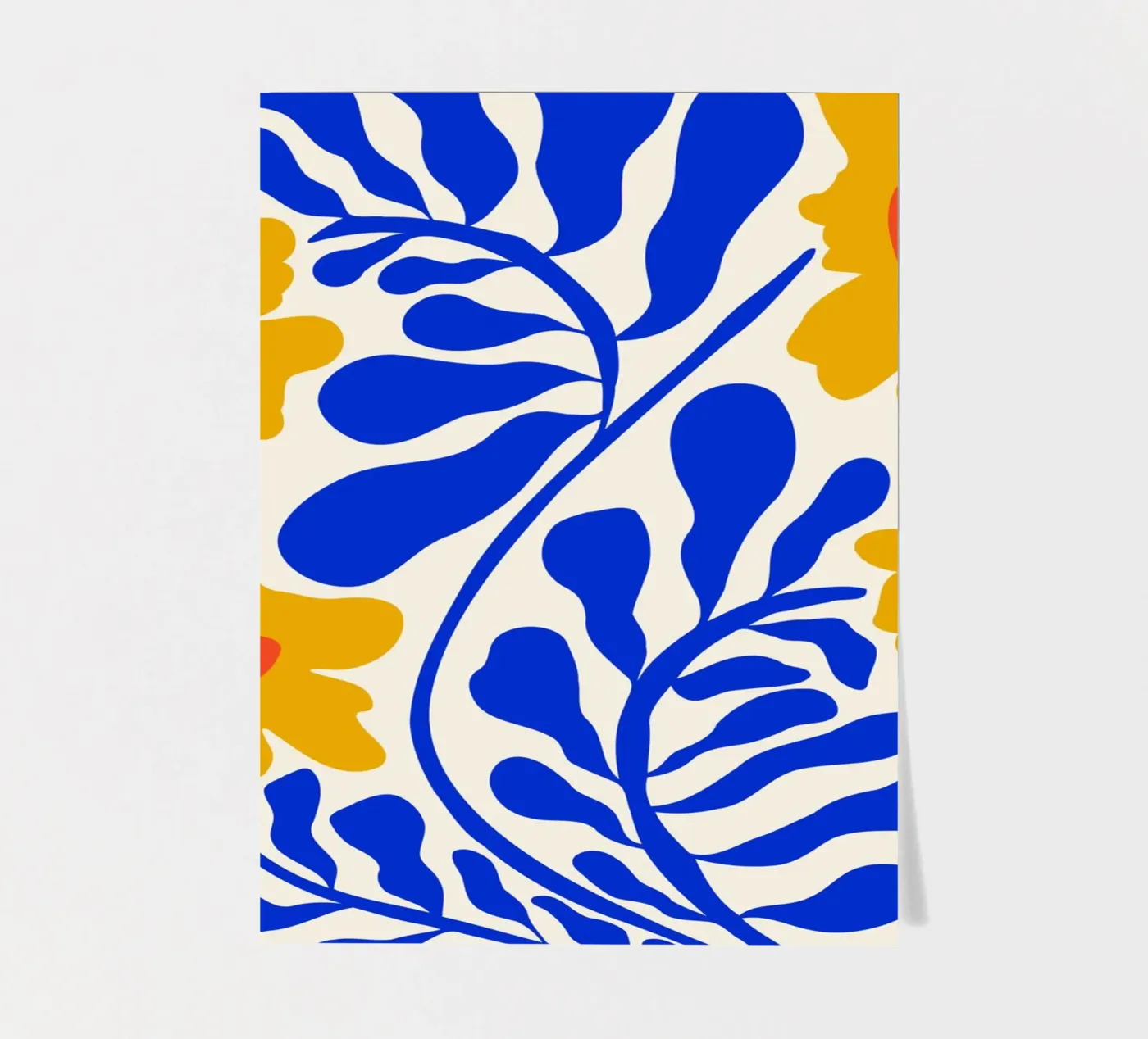 Saffier Zonneschijntuin stickervel van Miho Art Studio