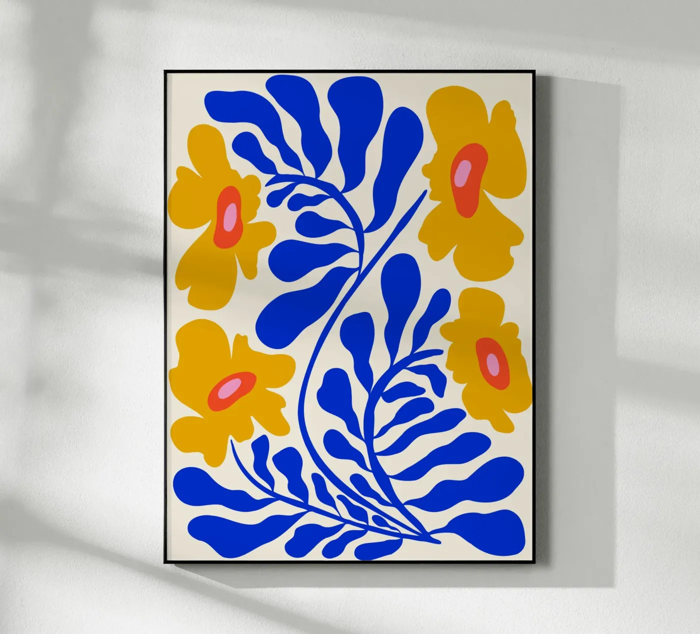Saffier Zonneschijntuin acryl van Miho Art Studio