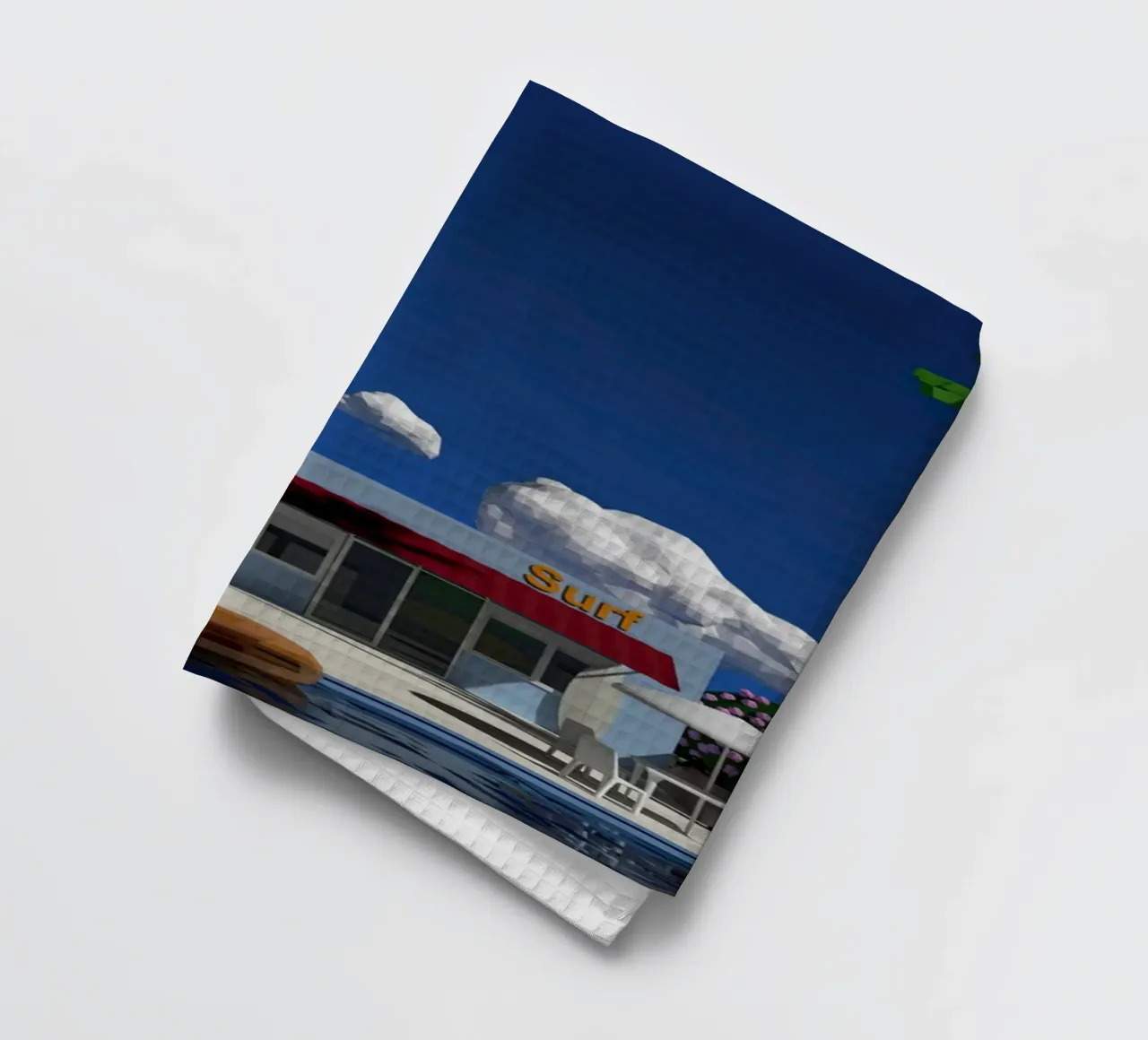 Scena low poly Hiroshi Nagai canovaccio da cucina da MarshArt