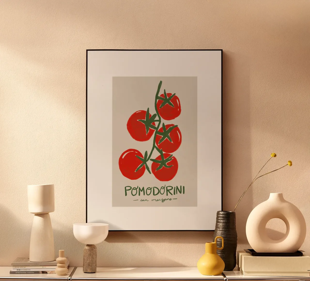 Pomodorini plexiglass da Laura Graves