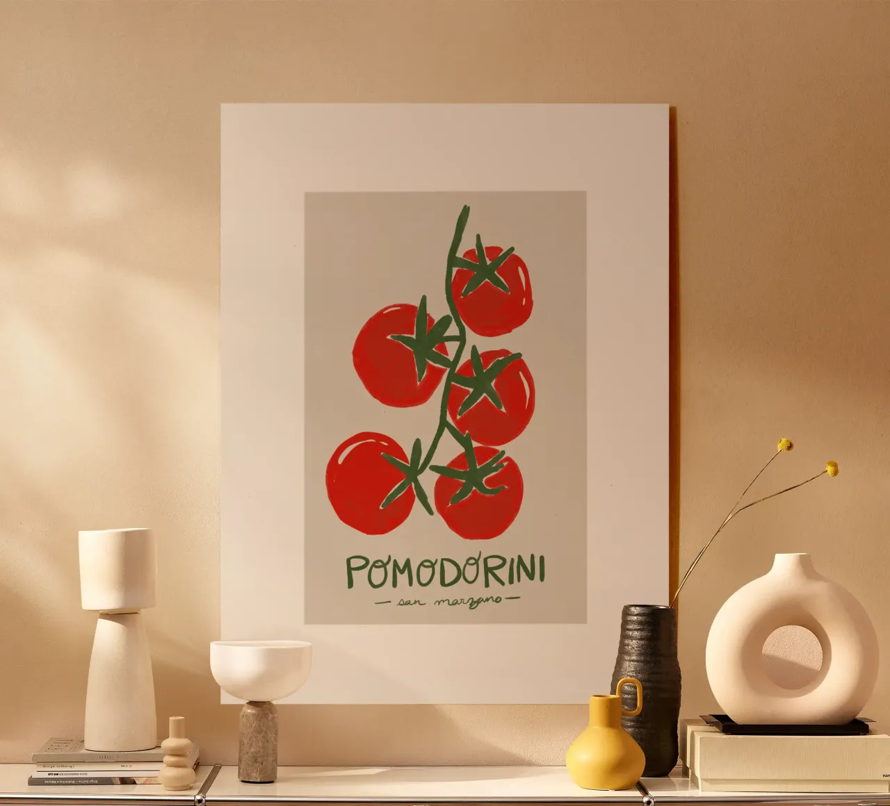 Pomodorini plexiglass da Laura Graves