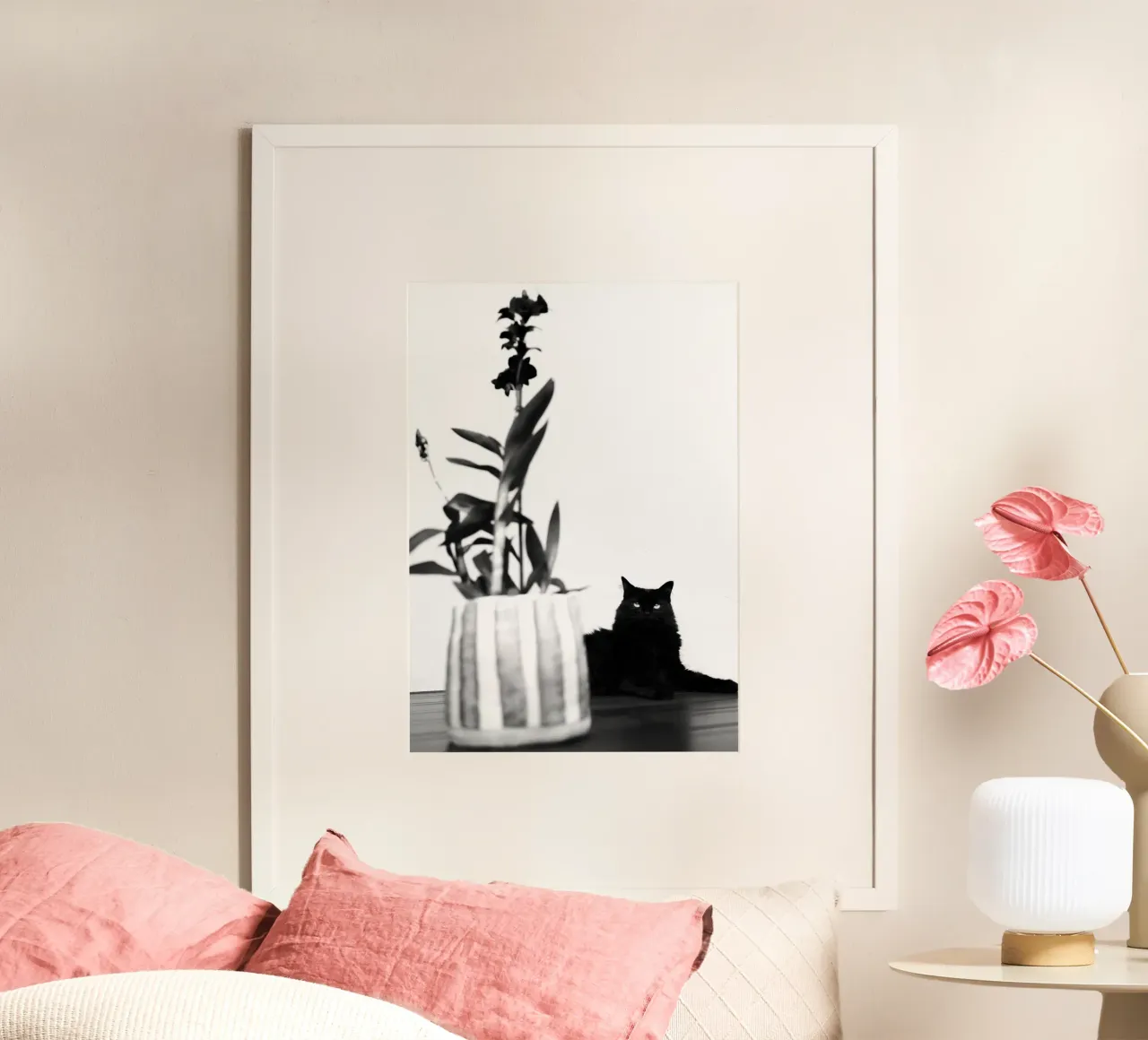 Black Cat poster da rafael campezato