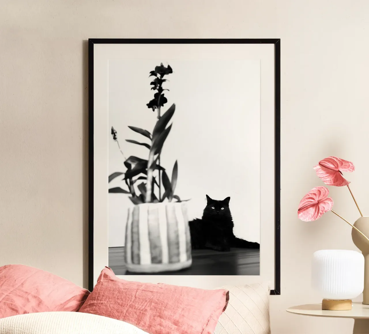 Black Cat poster da rafael campezato