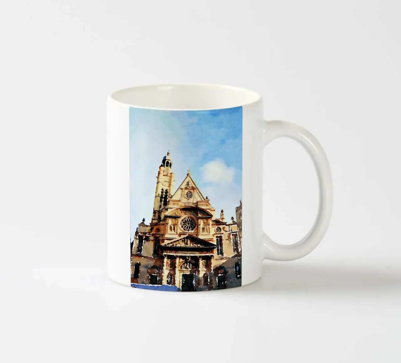 A Parigi tazza in ceramica da Massimo Frascogna