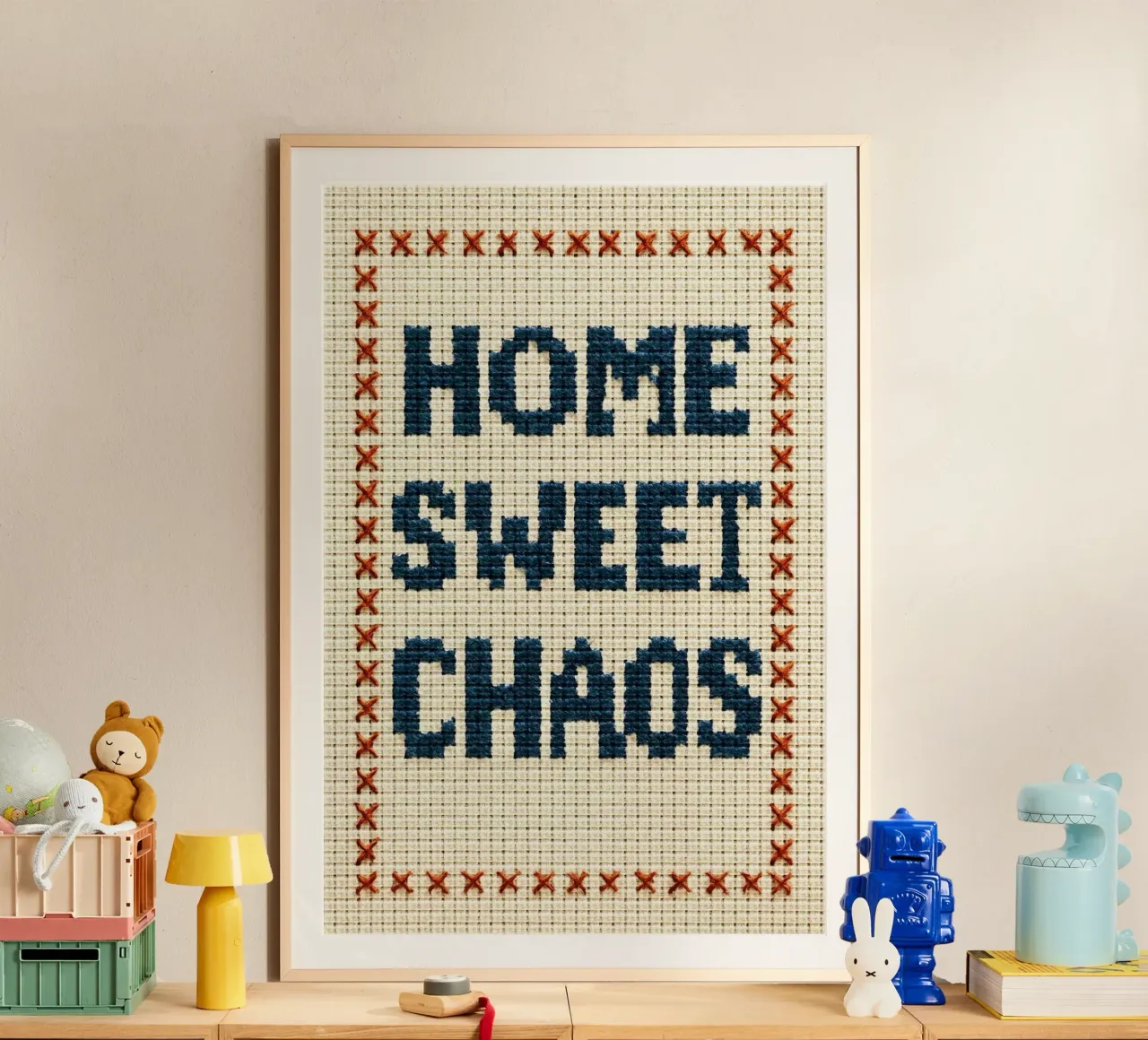 Typo con fascino - Più Amore Por Favour ricamo immagine carta hahnemühle da QuooodZ by MooodzArt