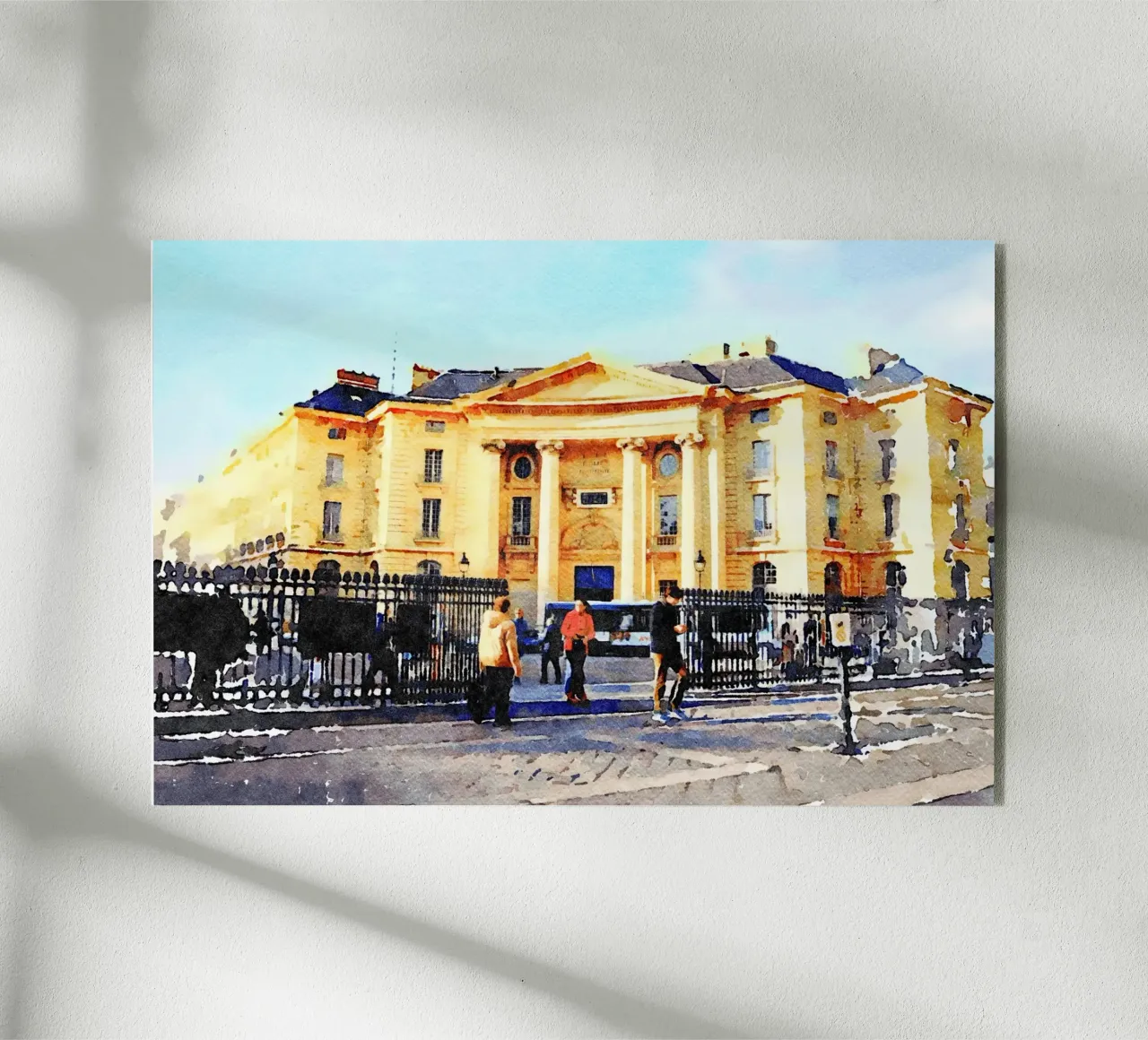 A Parigi plexiglass da Massimo Frascogna