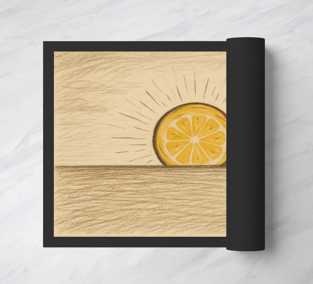 Limone Orizzonte zerbino da LemonCat Studio