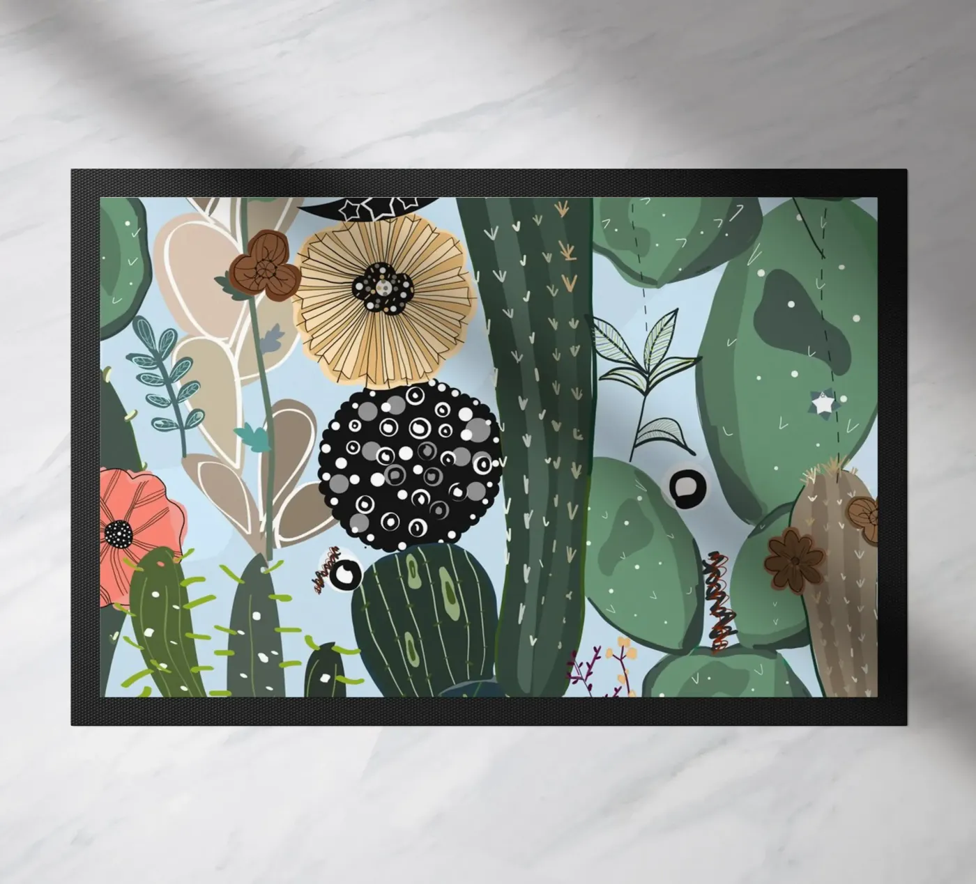 Succulente mooon e star zerbino da gulsengunel