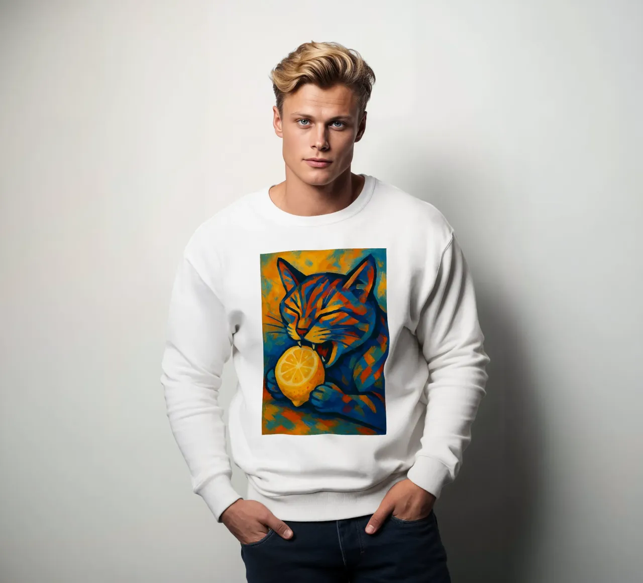 The Sour Bite felpa da LemonCat Studio