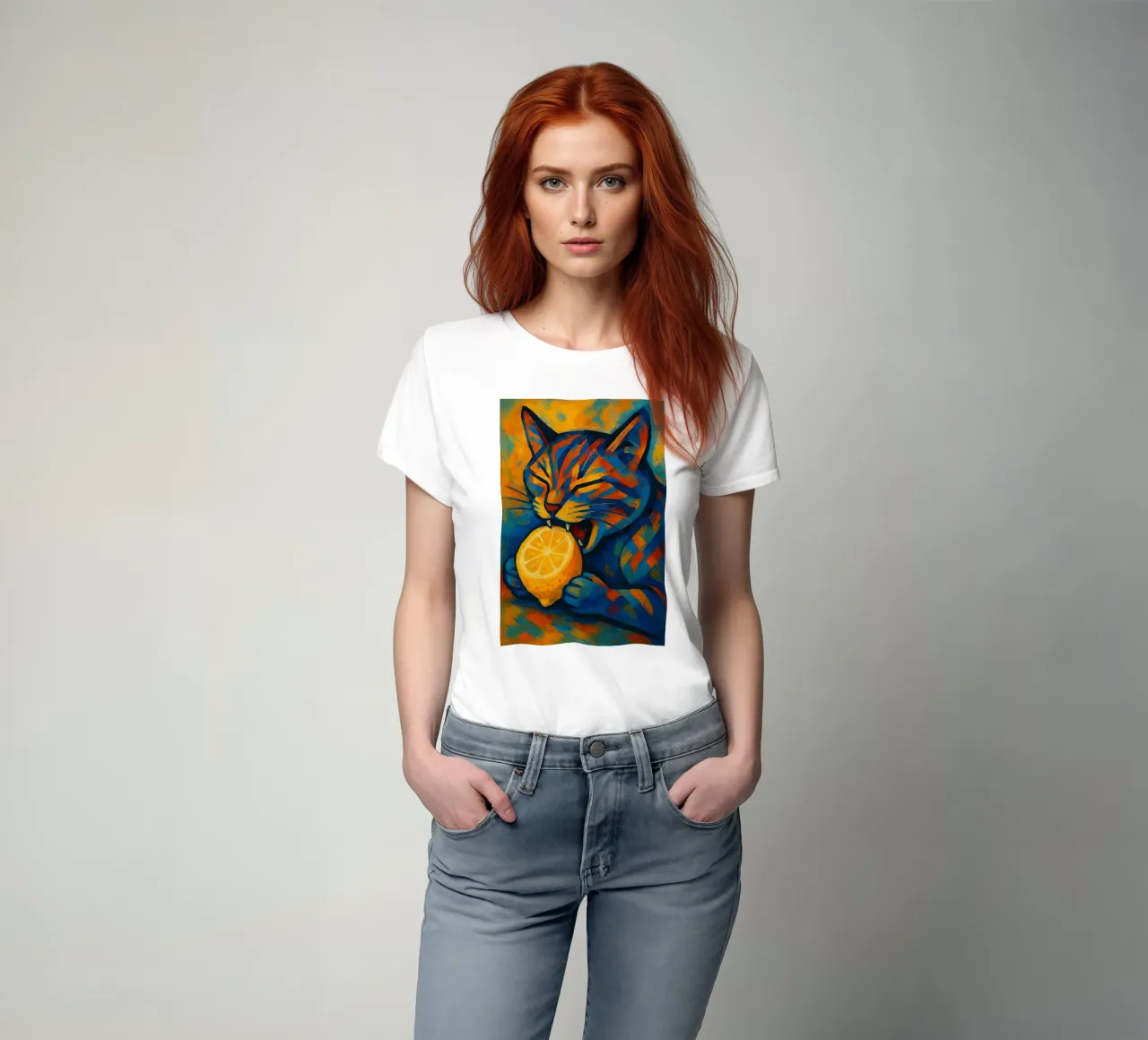 The Sour Bite t-shirt da LemonCat Studio