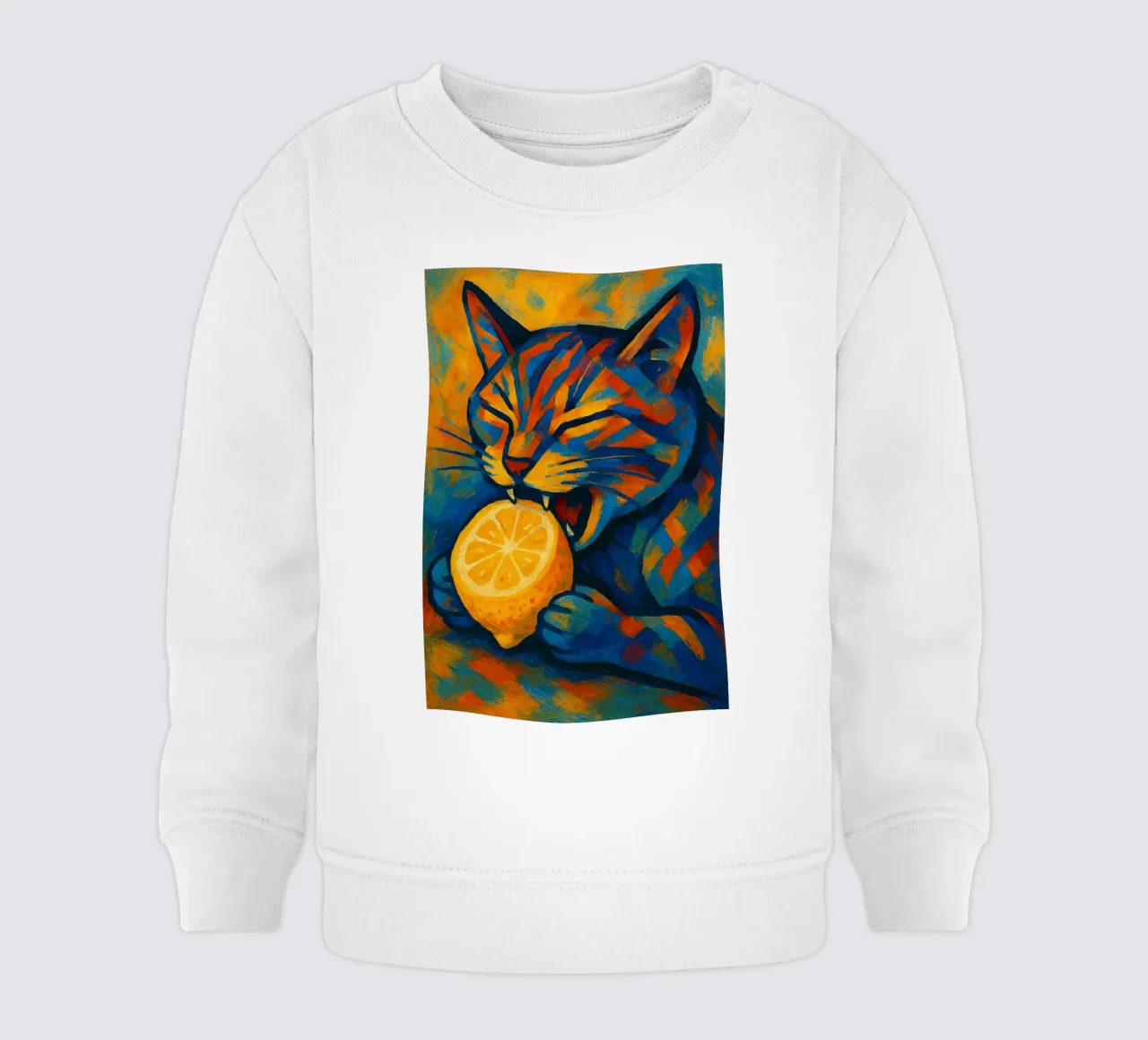 The Sour Bite felpa neonato da LemonCat Studio