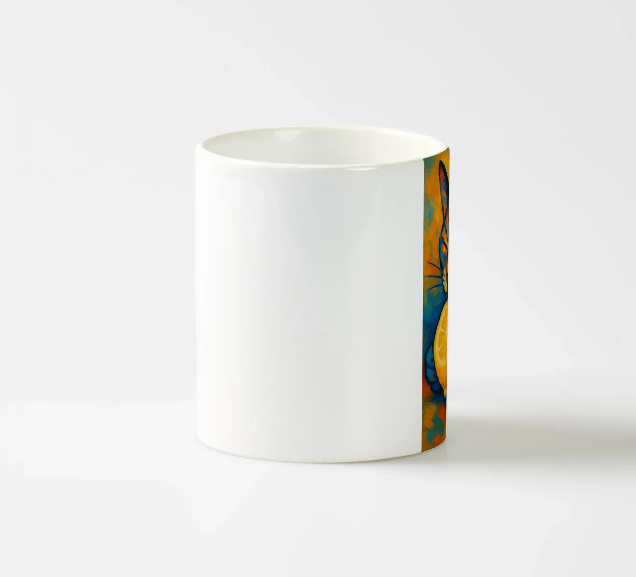 The Sour Bite tazza in ceramica da LemonCat Studio