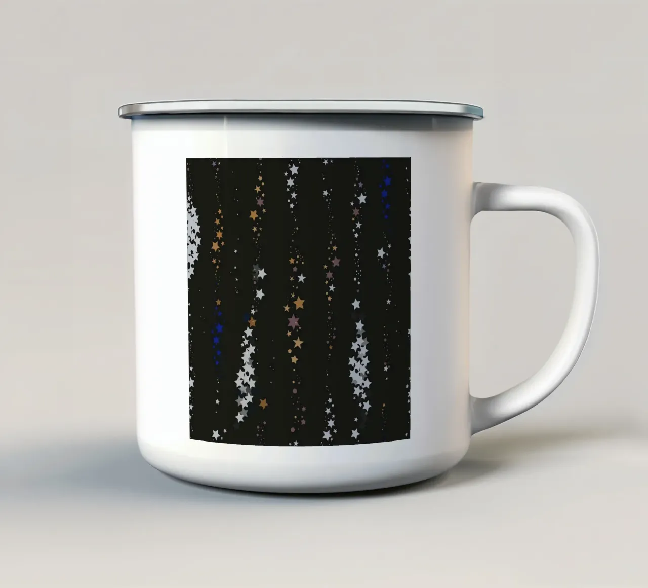 Stelle oro tazza in smalto da gulsengunel