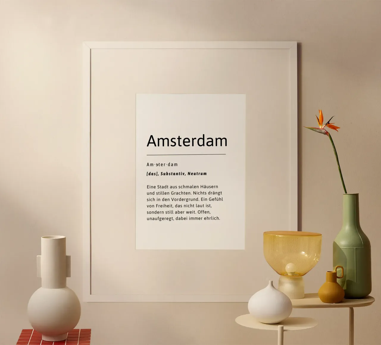 Amsterdam poster da typostudio