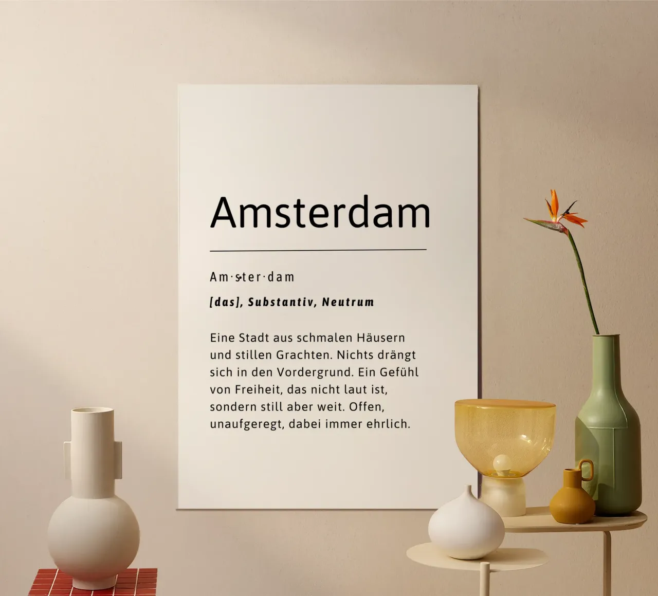 Amsterdam poster da typostudio