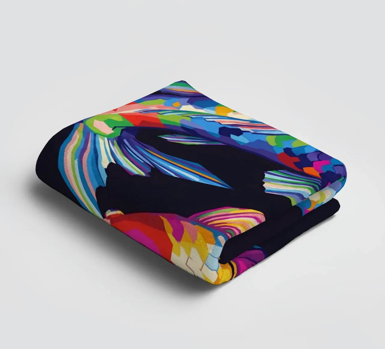 Pesce koi Yin Yang asciugamano da bagno da Wild Life studio