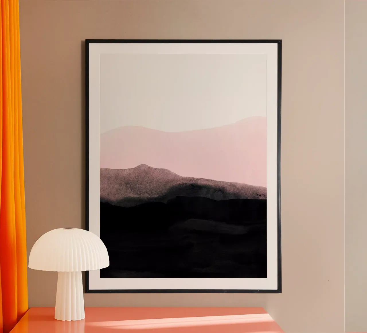 mountain horizon 1 Hahnemühle von IRIS LEHNHARDT FINE ART