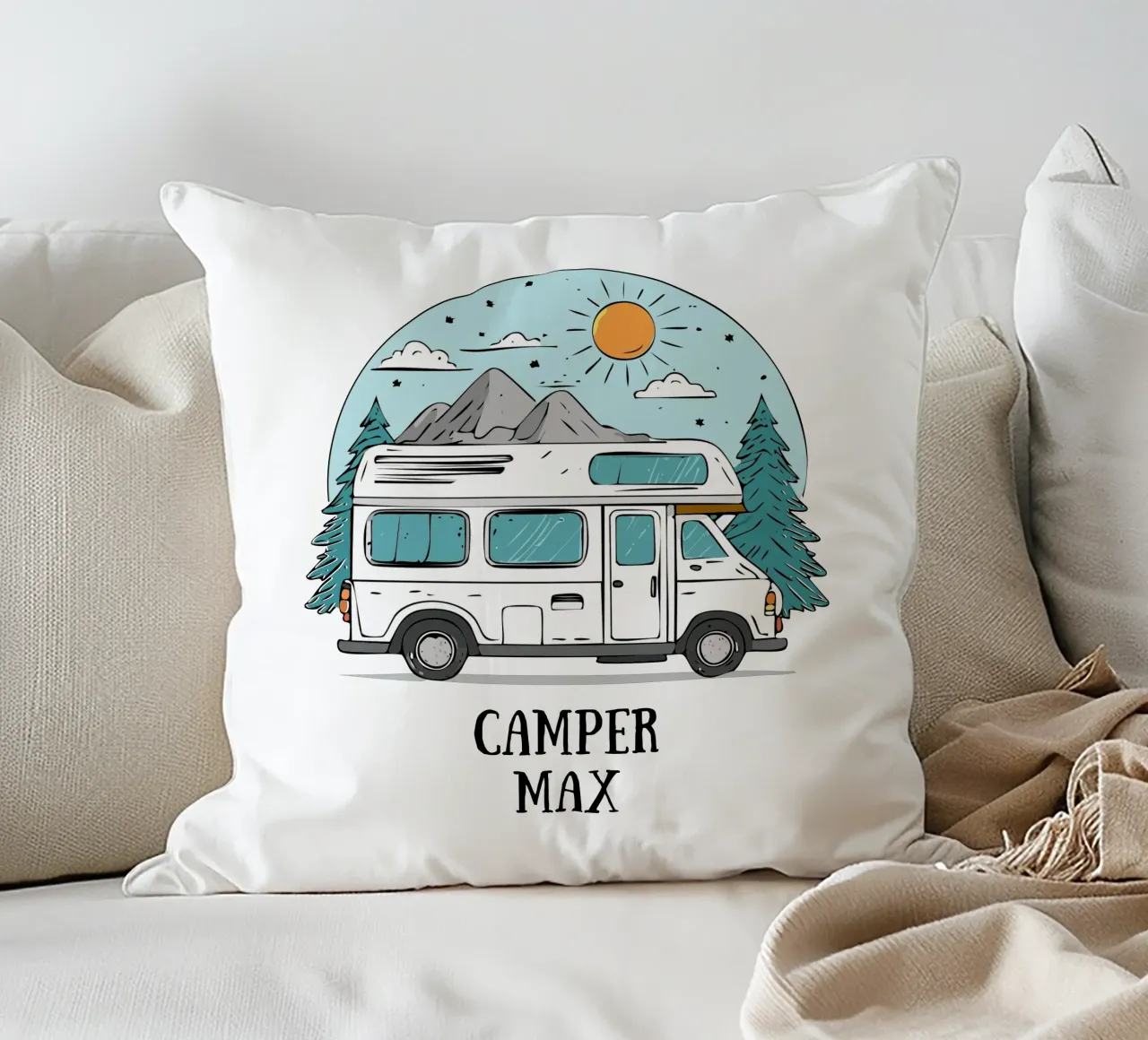 Camper cuscino da Fraysein Design