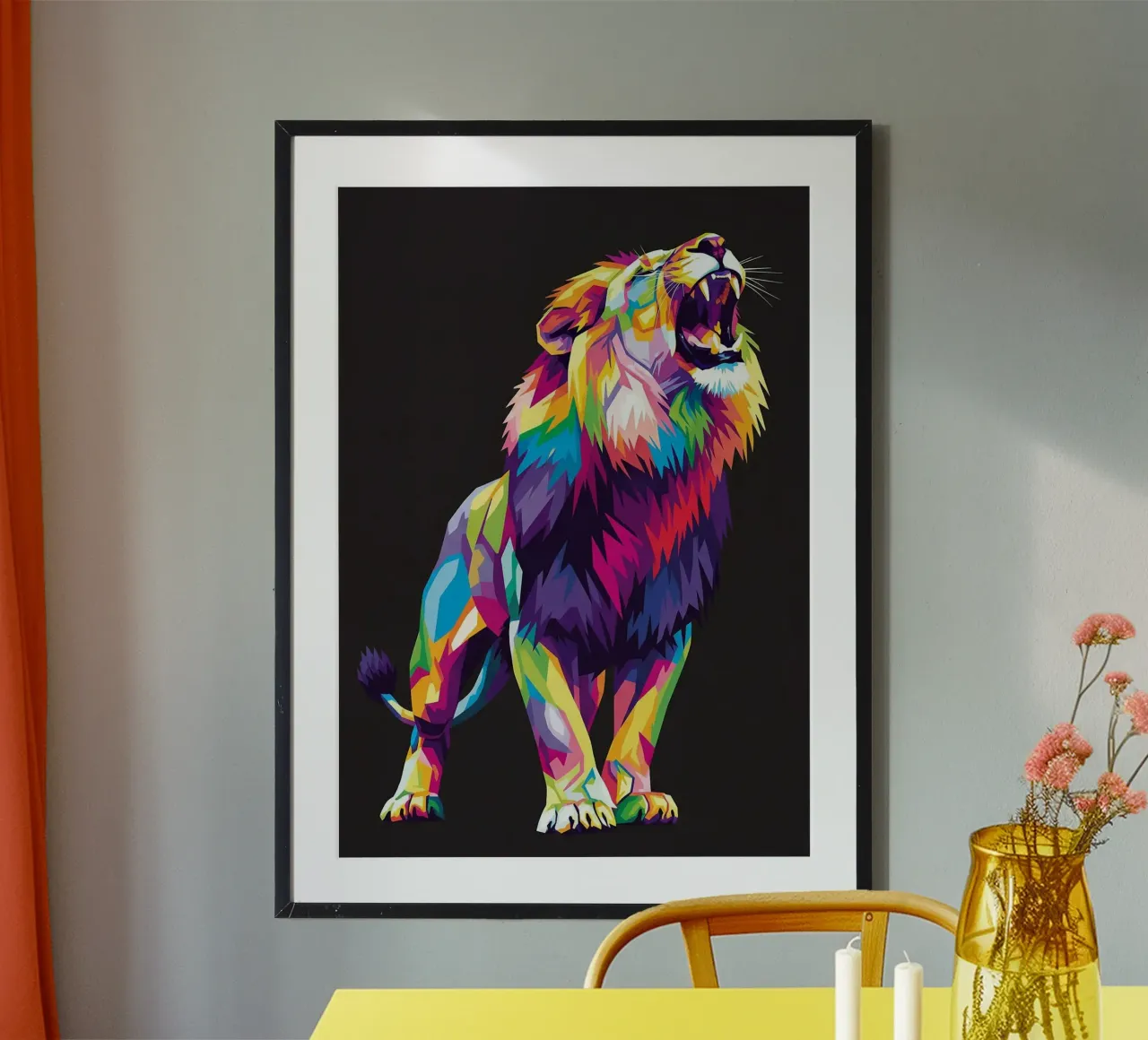 Arte del leone (1) poster da Wild Life studio