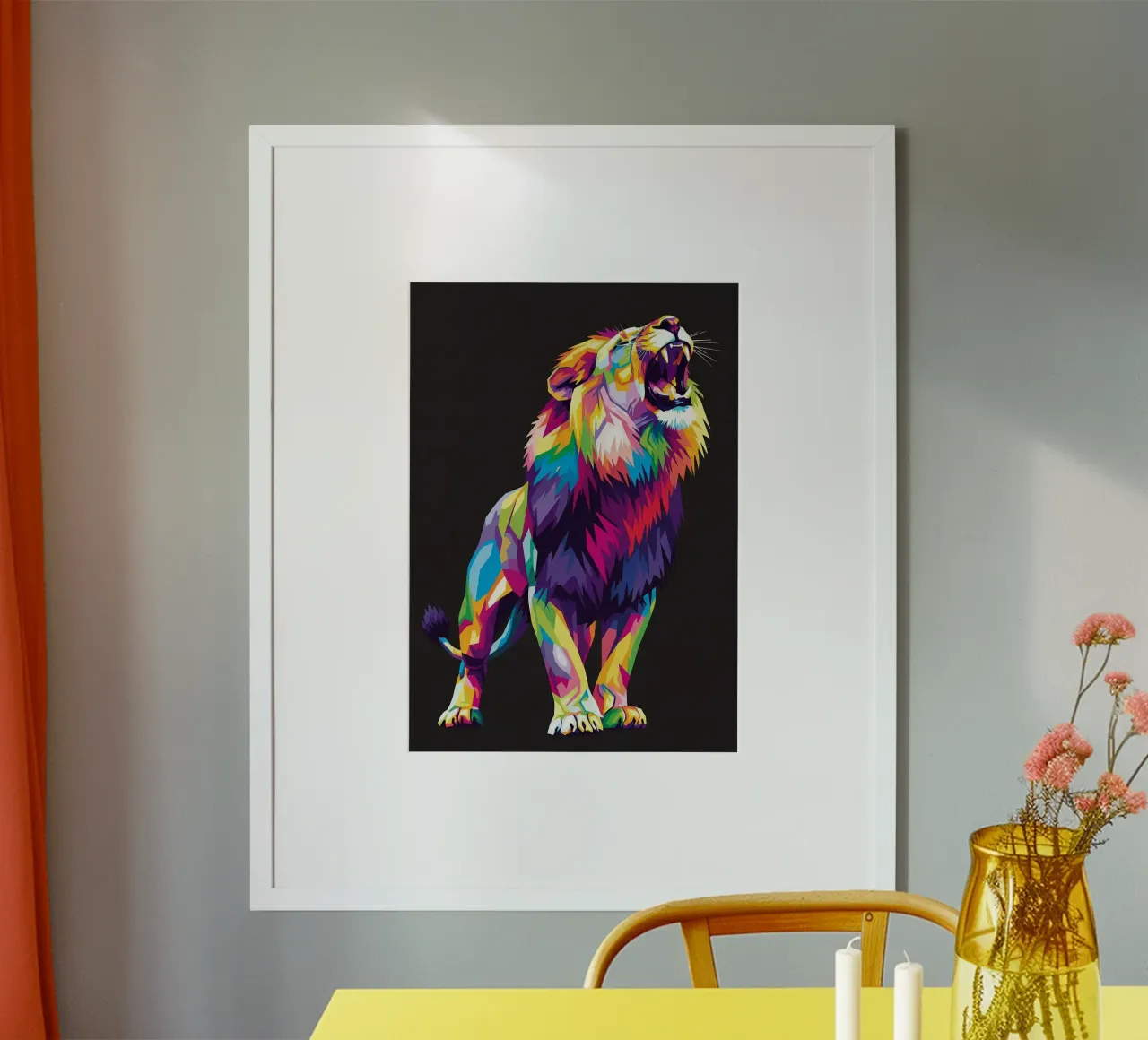 Arte del leone (1) poster da Wild Life studio