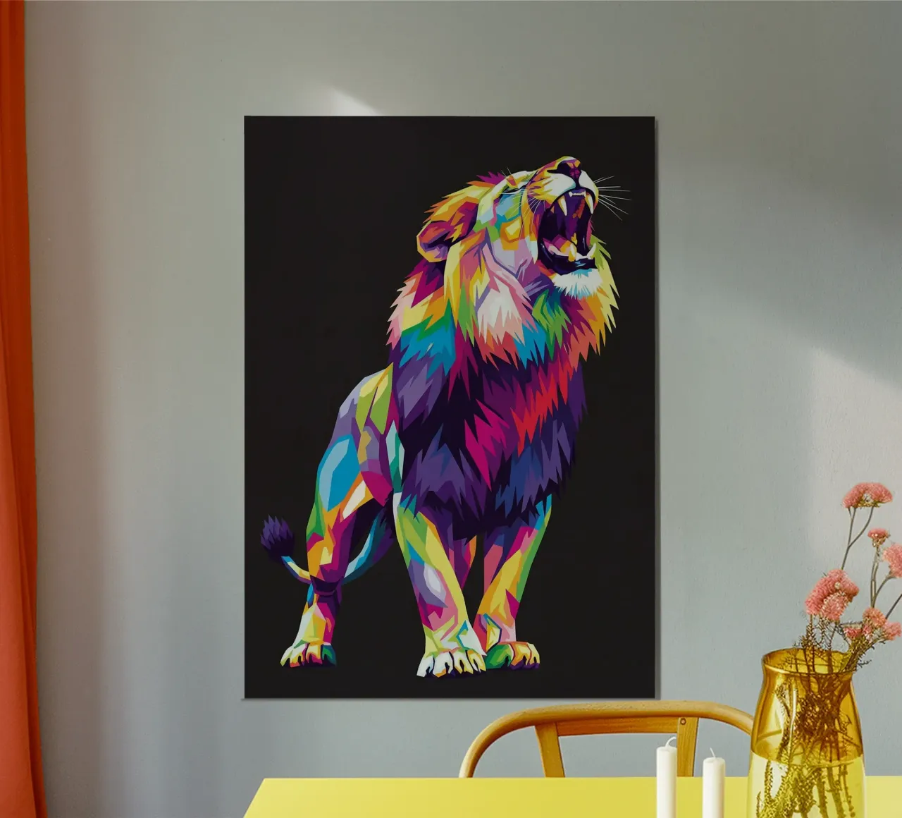 Arte del leone (1) poster da Wild Life studio