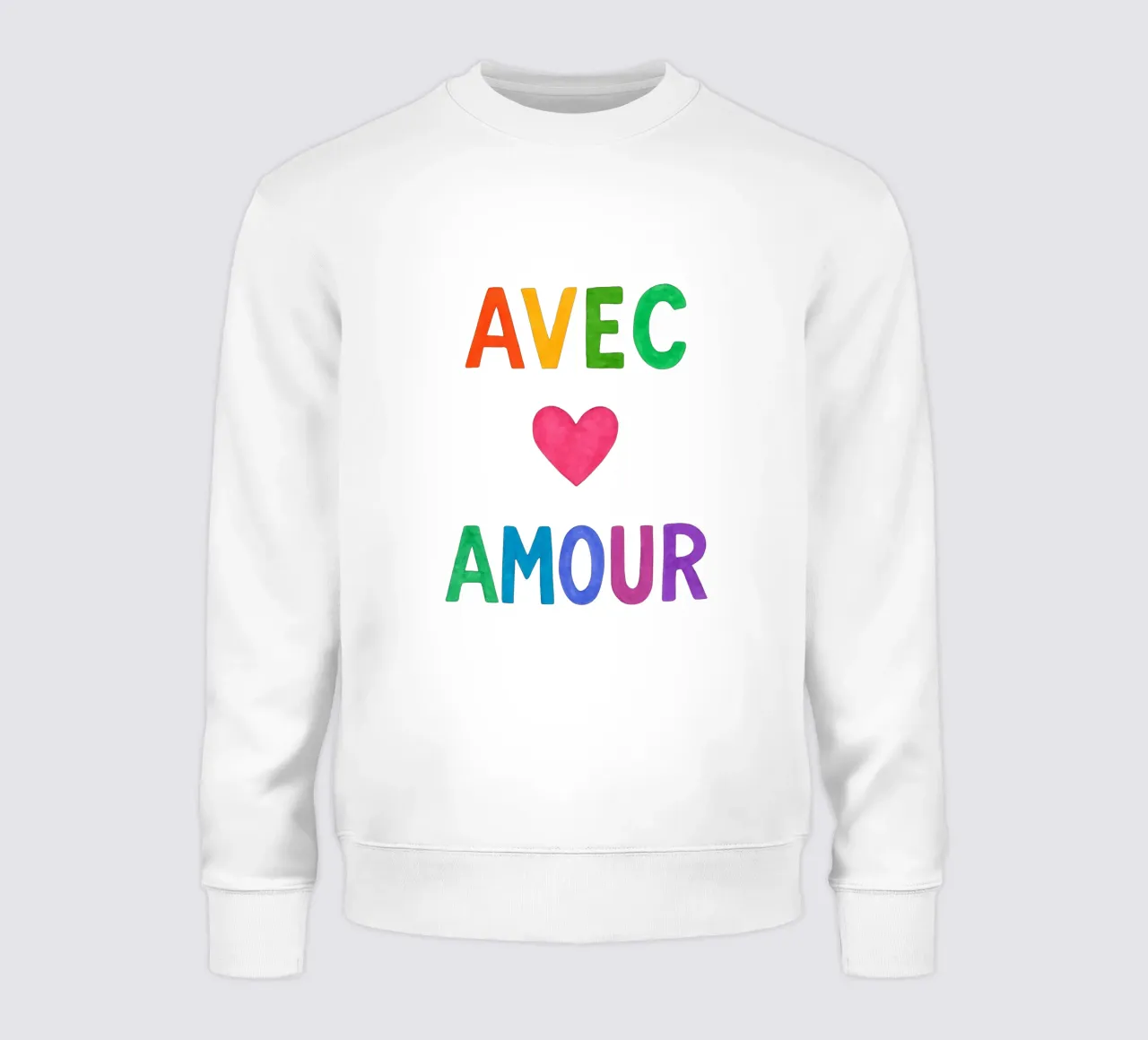 Con amore felpa da typostudio