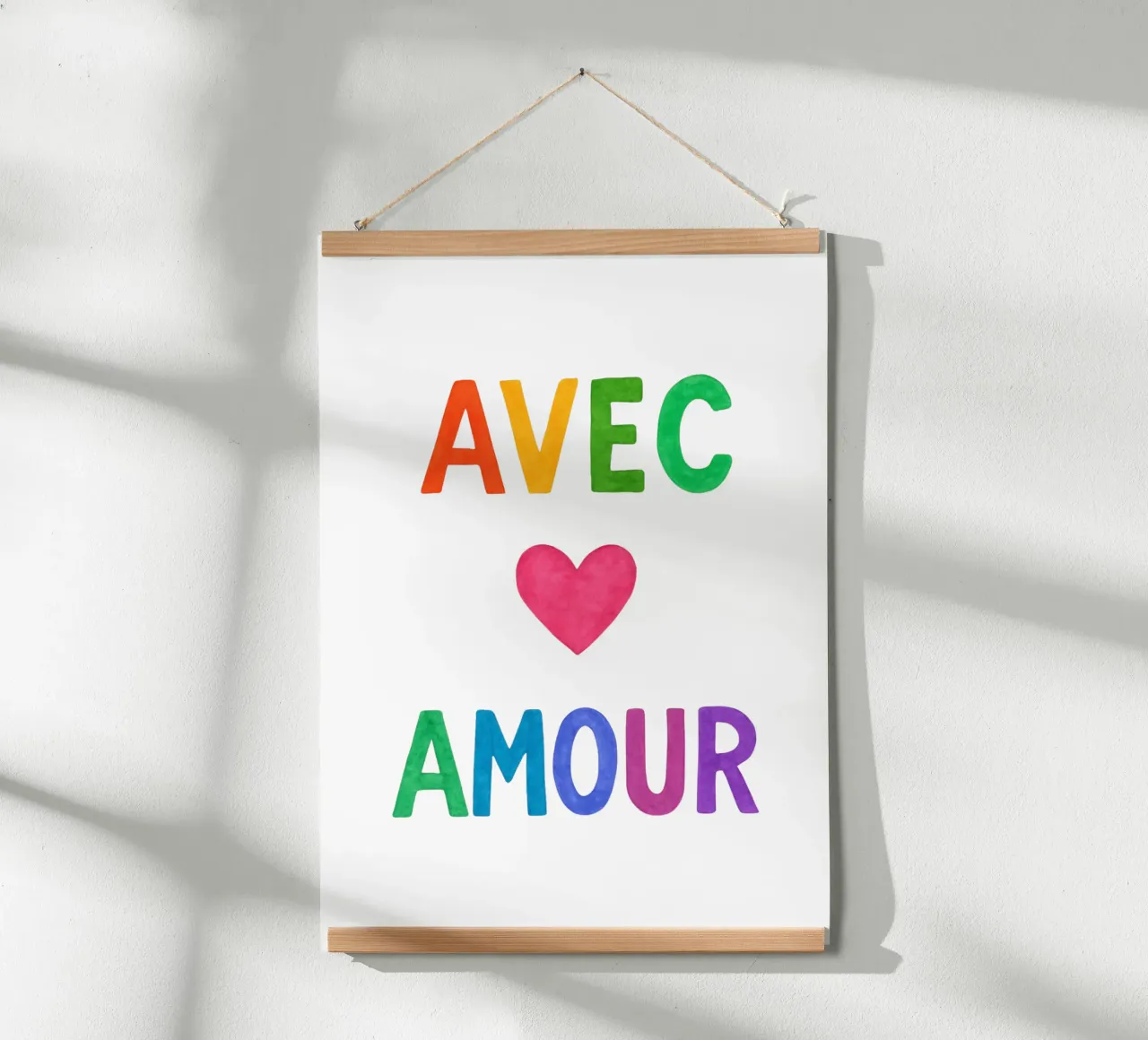 Con amore poster da typostudio