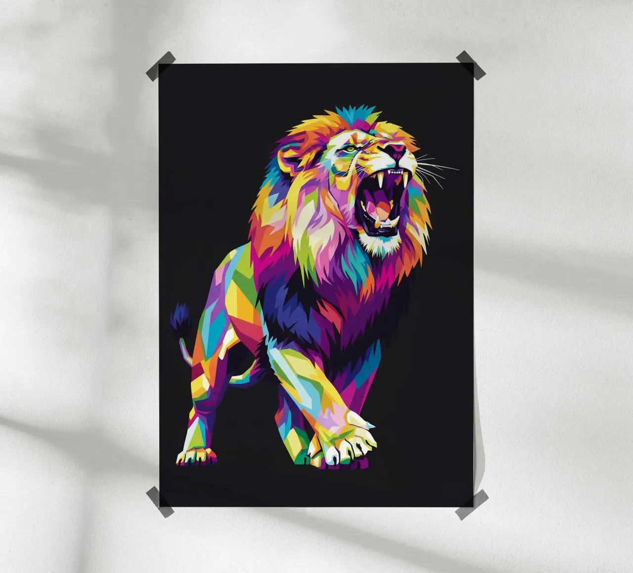 Arte del leone (2) poster da Wild Life studio