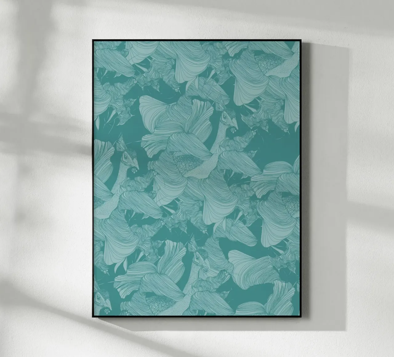 pavoni green plexiglass da Giulio Iurissevich