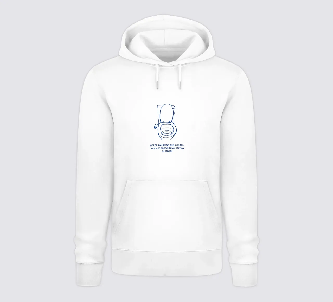 Si prega di rimanere seduti per tutta la durata dell'evento! felpa con cappuccio da Attaboy Dsgn