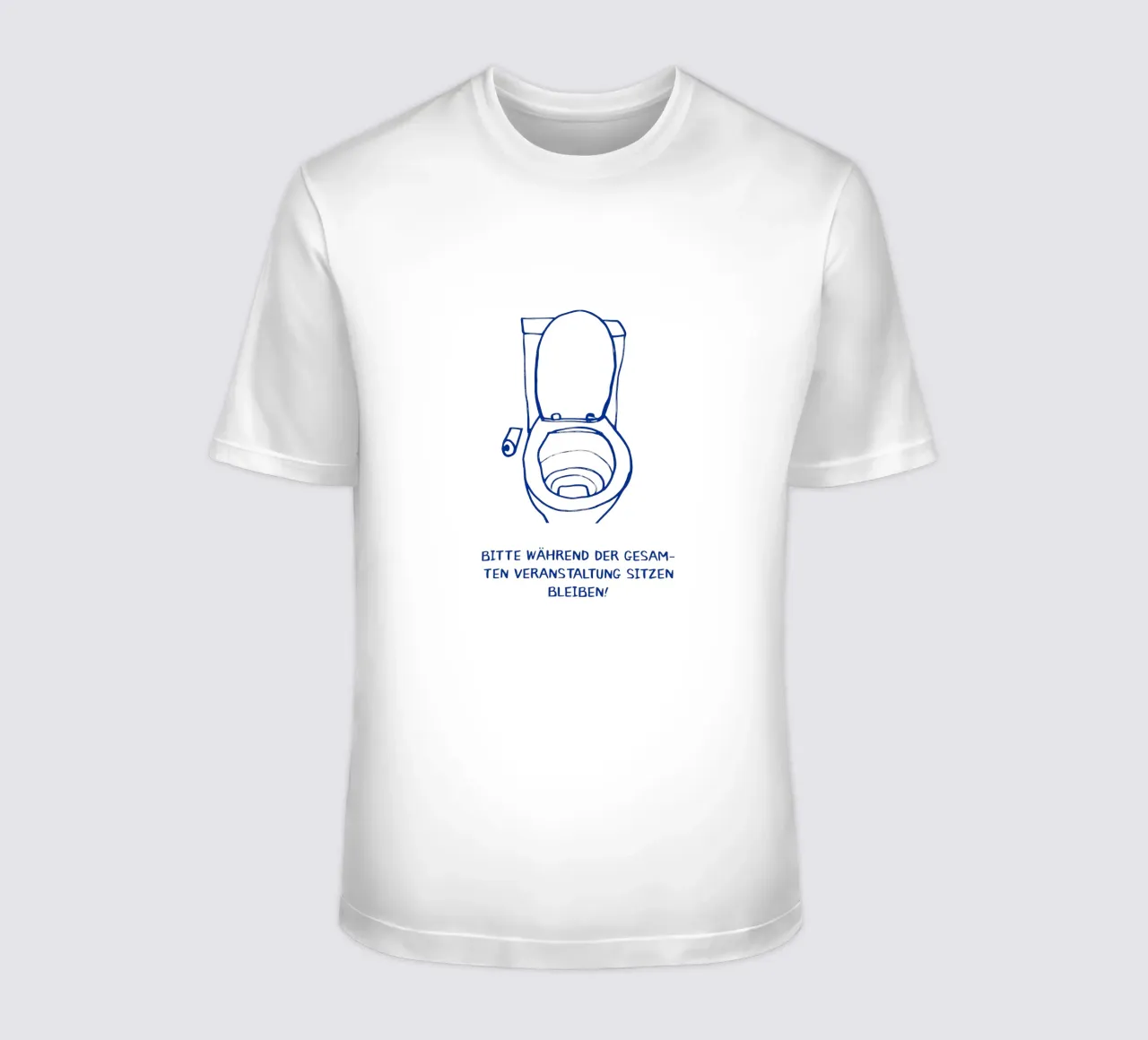 Si prega di rimanere seduti per tutta la durata dell'evento! t-shirt da Attaboy Dsgn
