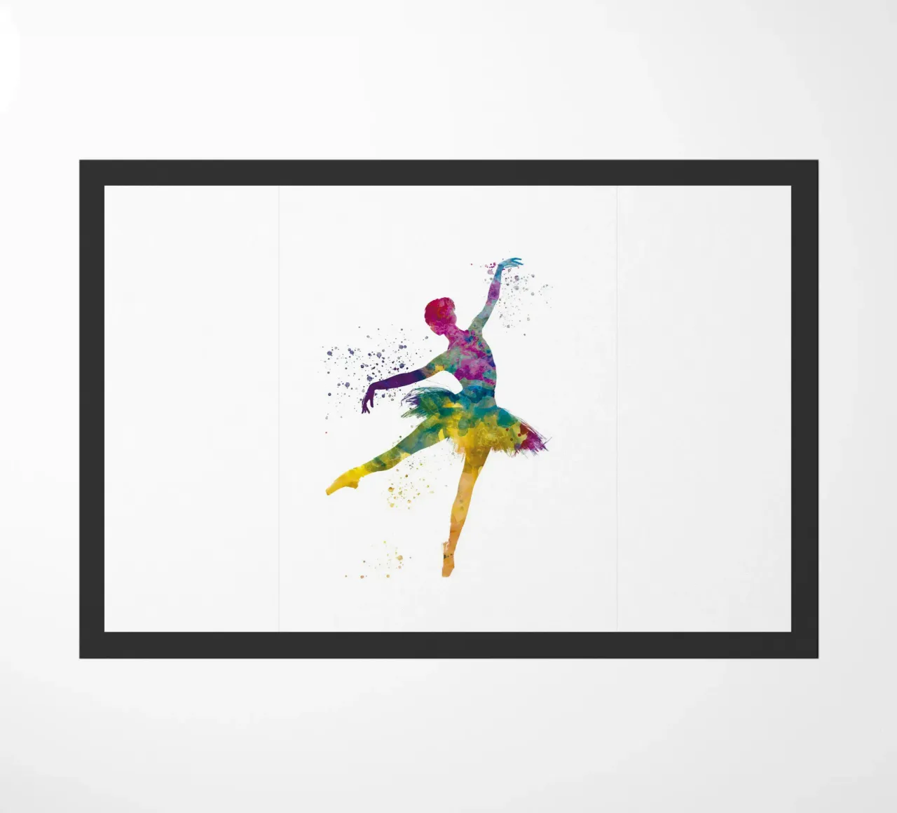 Ballerina di danza classica in acquerello zerbino da ⚽ Sports Pulse