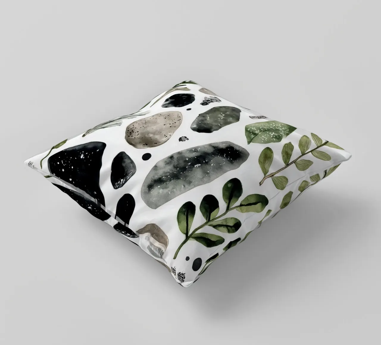 Minerale e micelio 1 cuscino da Louise Wilder Studio